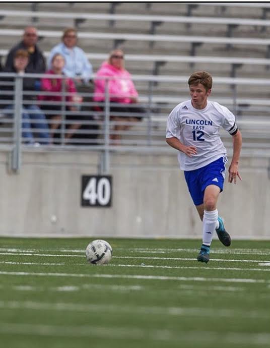 First home game for the Lincoln East boys soccer team