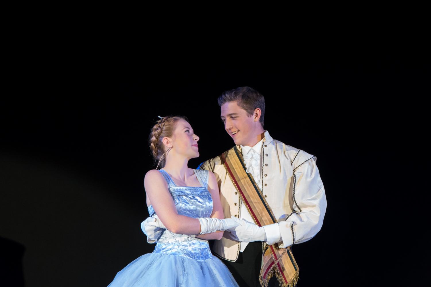 The lead Cinderella was played by Camryn Self and Prince charming by Turner Linafelter.
Photo By Luke Borgmann