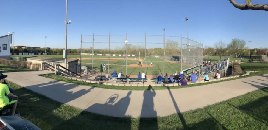 The Lincoln East varsity baseball team faced off against Omaha North at Millard West on Friday, May 4.  East won 9-1. 