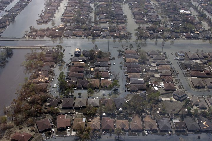 Hurricane Ian struck Floridas west coast leaving many neighborhoods flooded and full of debris.