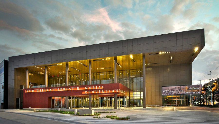 The Ernest N. Morial Convention Center in New Orleans, LA, taken Jan. 14, 2013. This is where Miss Universe 2022 was held.