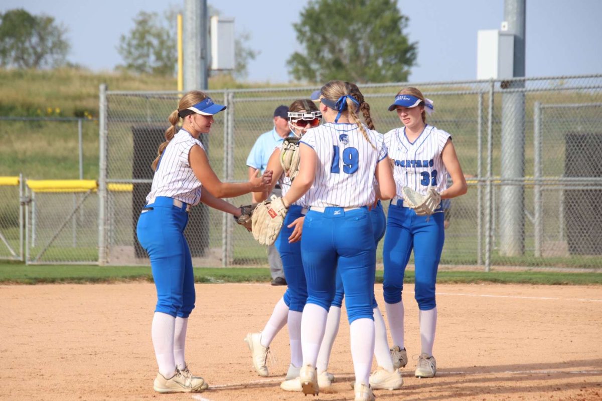 The Lincoln East Varsity Softball went head to head against Lincoln North Star High School on August 28th 2023.  The Spartans played the Gators during a heat wave and game-time temperatures reached into the triple digits.