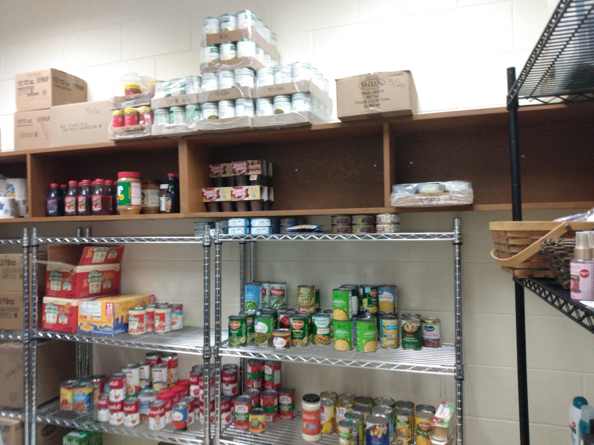 The Spartan Village is well-stocked for students who need it. The food pantry has received donations from the Food Bank of Lincoln alongside food drives like the most recent one.