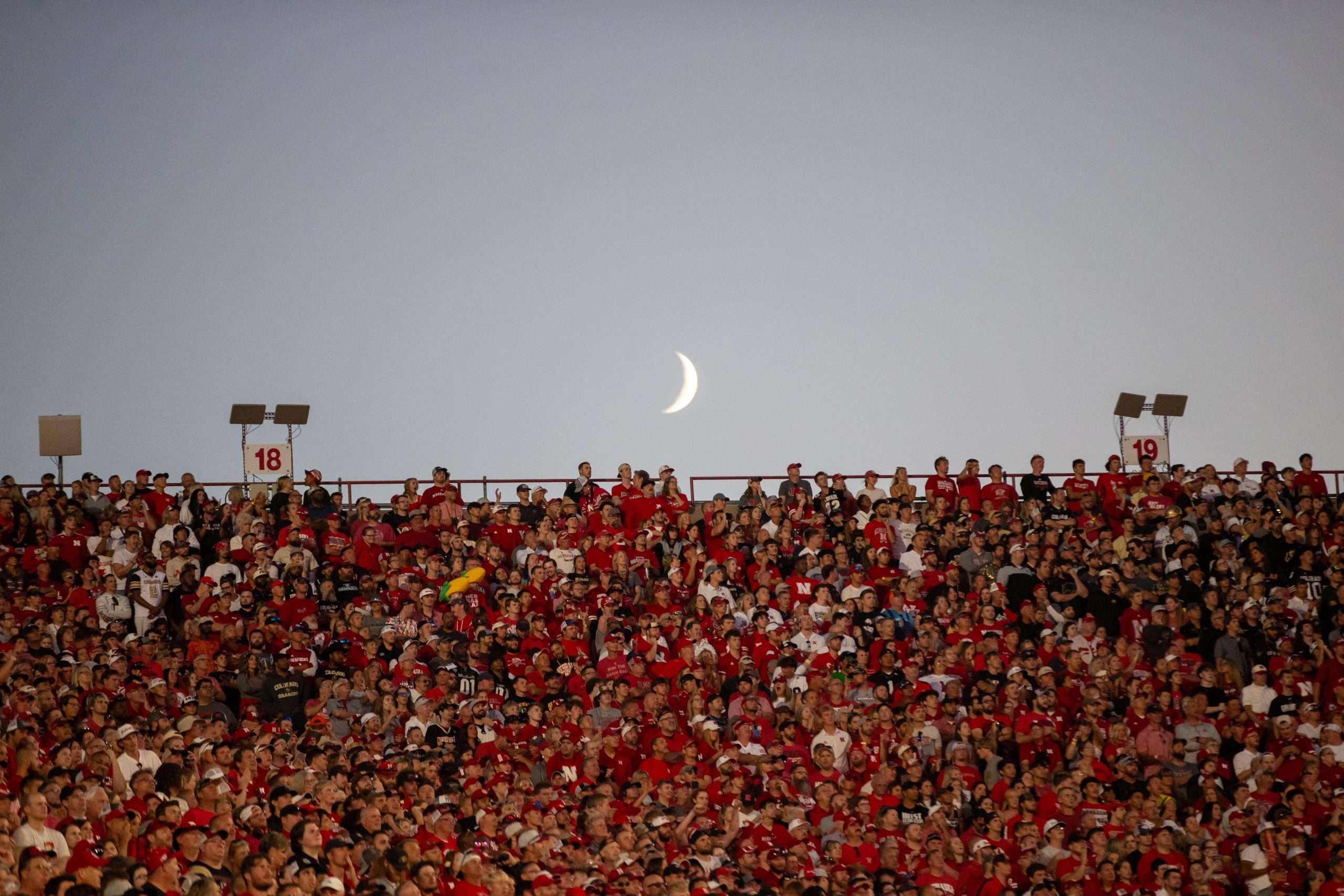 On September 8, 2024, the Nebraska Huskers football team versed Colorado at Memorial Stadium. The stadium has had 400 consecutive sellouts, with the stadium having a capacity of 90,000 seats.