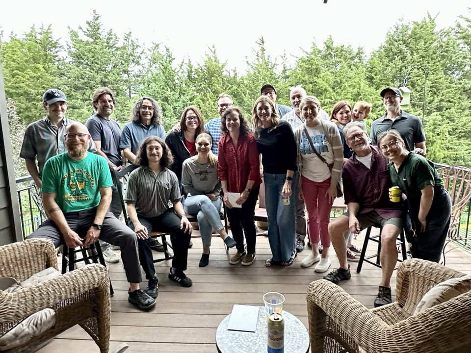 East English department members, new and old, meeting up last year. Although not all of them are currently working at the school, past staff have still been an important part of the community.