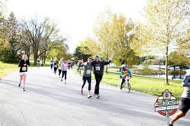 A section of The Good Life Halfsy race took place on the road around Holmes Lake in Lincoln. This gave runners a beautiful view while participating in the half marathon.