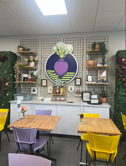 Rutabaga’s is an all vegan restaurant located in the Meadowlane shopping center. The interior of Rutabaga's was welcoming and had a good atmosphere.
