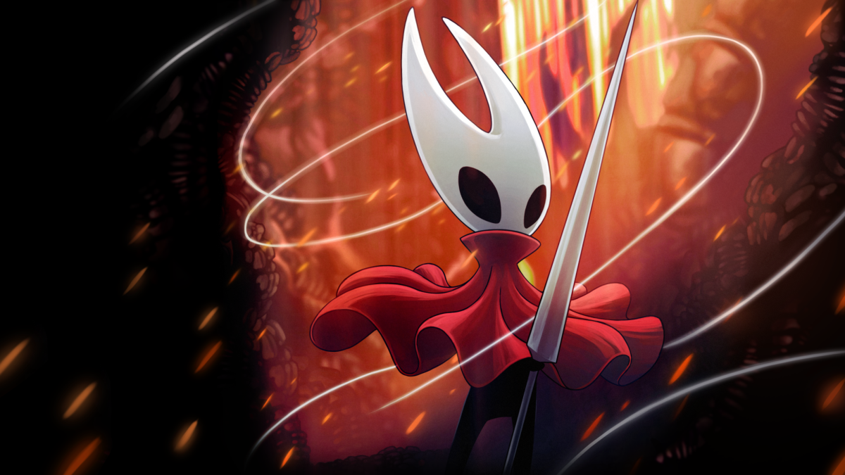 Artwork created by Team Cherry intended to promote their latest game, Hollow Knight: Silksong.