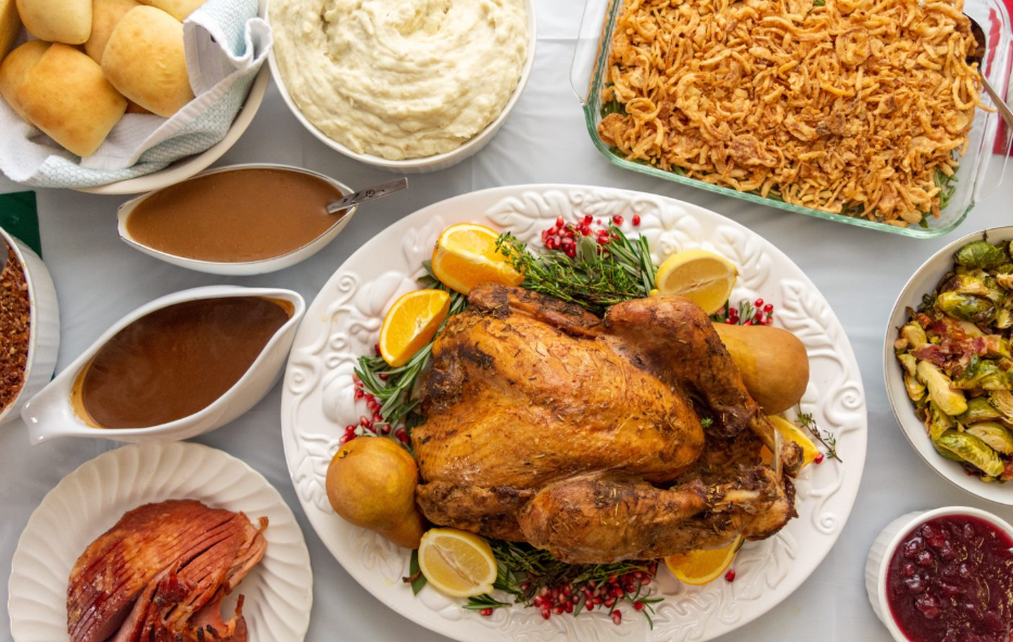 On average, it takes an individual 12 hours to prepare, cook, and put together a full Thanksgiving dinner. All that dedication for Grandpa's plate to be eaten in less than 20 minutes.