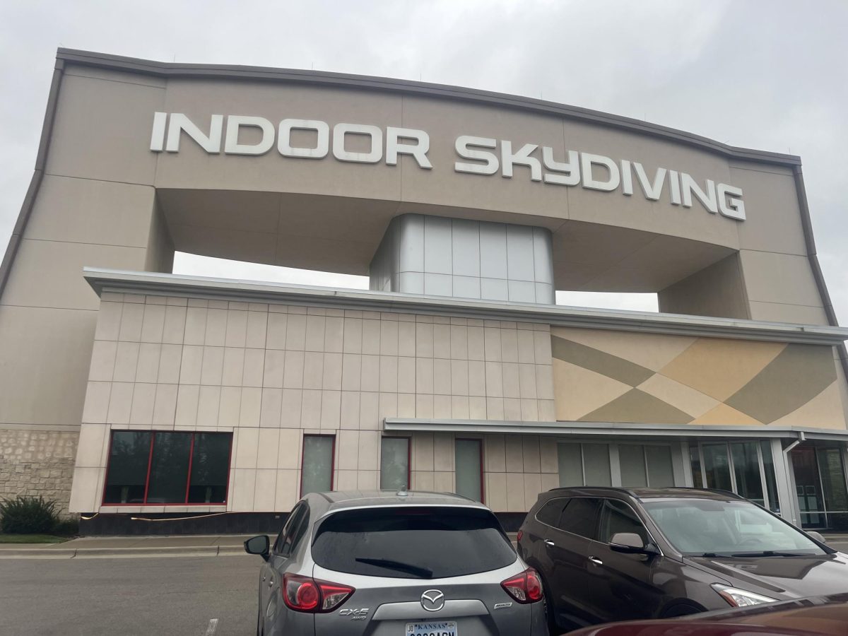 The exterior of the iFLY indoor skydiving facility in Overland Park, Kansas is showing on October 26, 2025. The company provided a safe and controlled environment for people of all ages to learn the body flight skills needed.