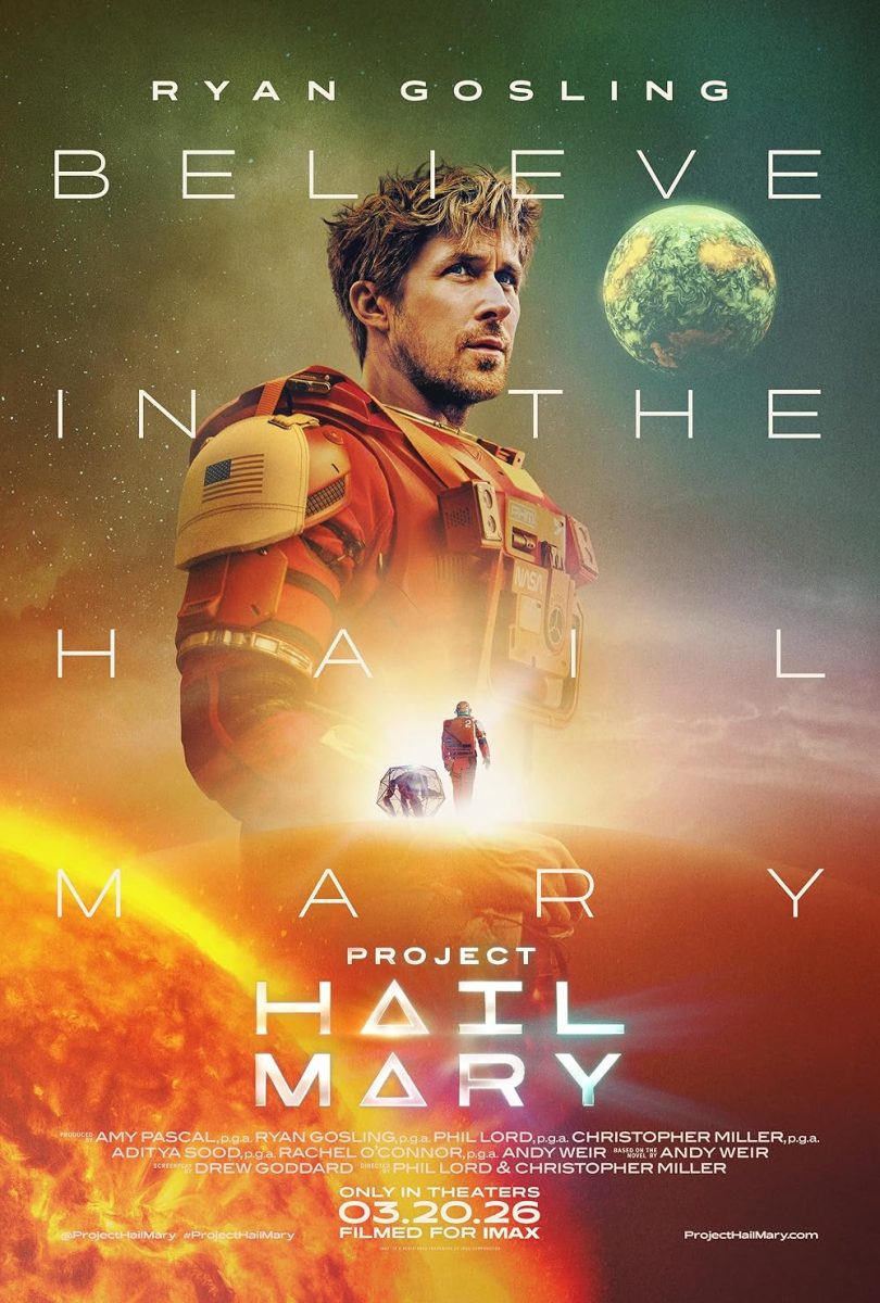 On March 20, 2026, "Project Hail Mary" took to theaters, staring Ryan Gosling. Gosling played Ryland Grace, a former molecular biologist and school teacher turned astronaut, assigned to save the Earth from a star-eating parasite.
