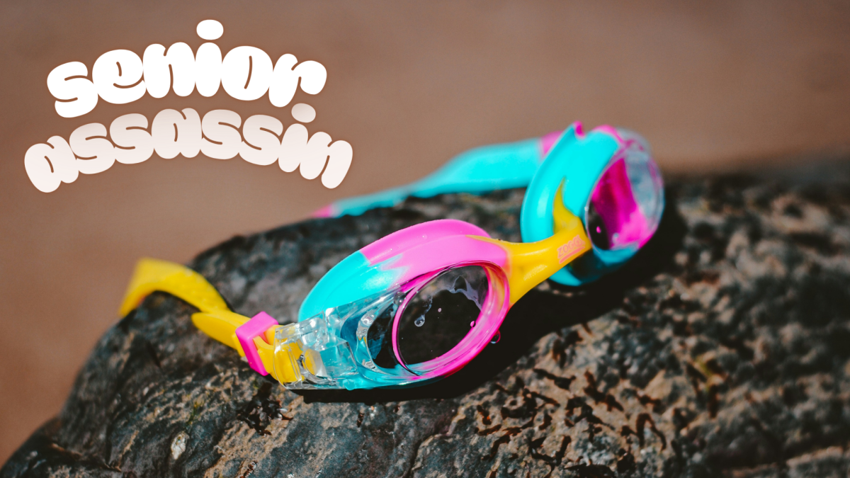 Senior Assassin is a game seniors indulge in with a summer theme. Working with or without targets, they aim to eliminate their partner for a money prize.