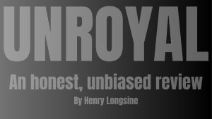A cover photo depicting the band's name, and the authors name
